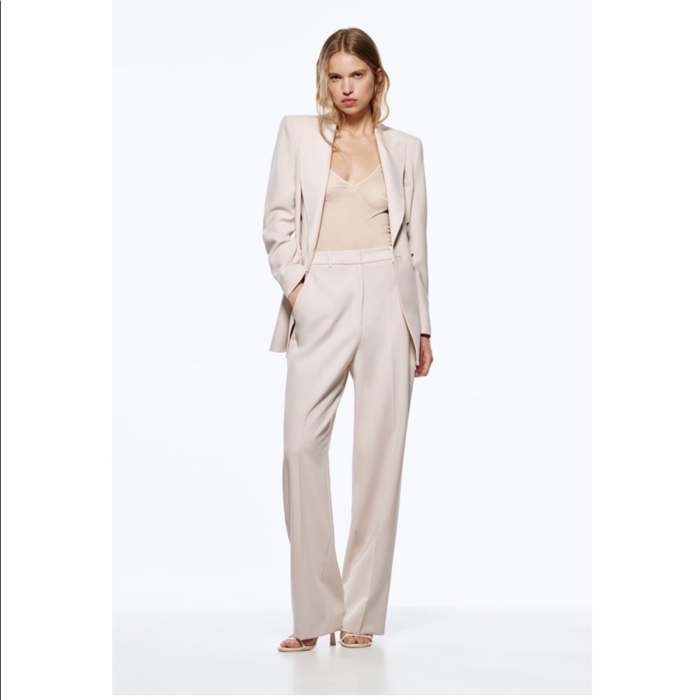 Zara menswear style wide leg pants